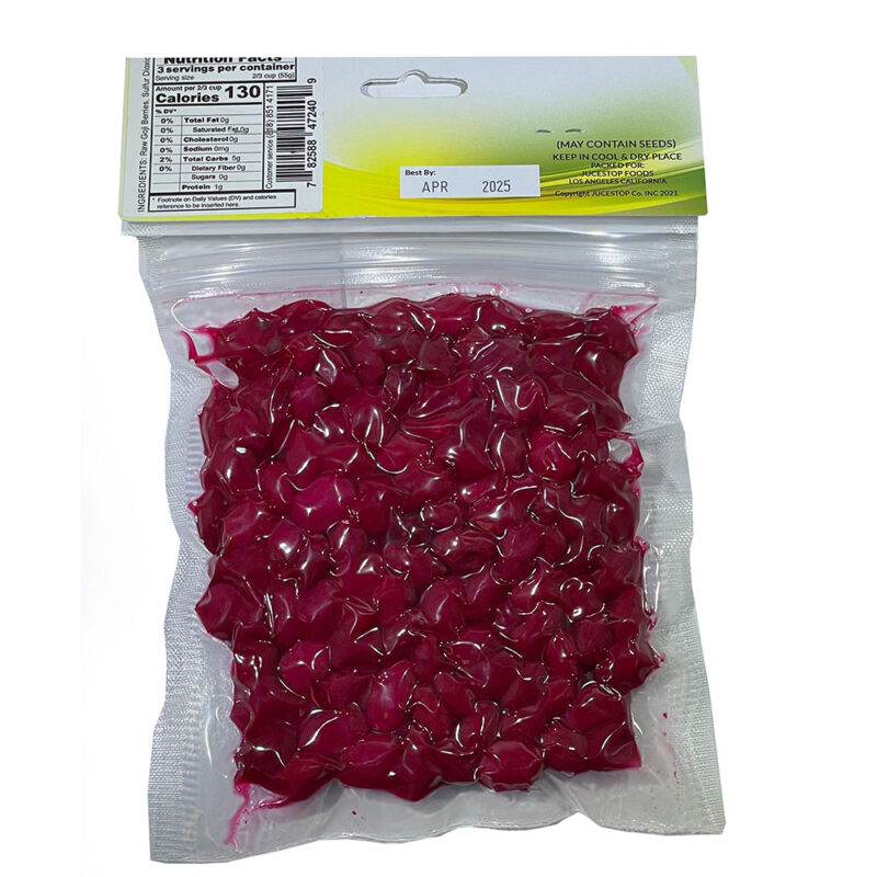 Goji Berries All Natural Fruit Snack 4oz - Image 2